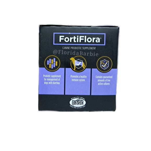 Pets Purina FortiFlora Canine Mix-in Packets NIB Travel Pets Dog - Picture 4 of 6
